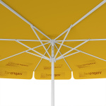Parasol avec impression de logo, ø 300 cm, vue du dessous
