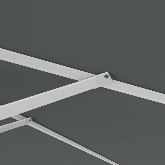 Parasol anthracite, ø 300 cm, baleines robustes