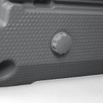 Évacuation aisée de l'eau par des orifices près du sol