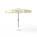 Parasol avec impression de logo, ø 300 cm, 2 segments imprimés
