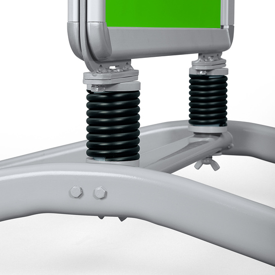 Stop-trottoir Outdoor 2, pied avec ressorts en acier