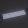 4 barres LED puissantes et positionnables de manière flexible (couleur de lumière: blanc froid)