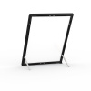 Cadre pour affiche LED, verso avec pieds de support