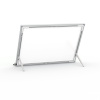 Cadre pour affiche LED, verso avec pieds de support