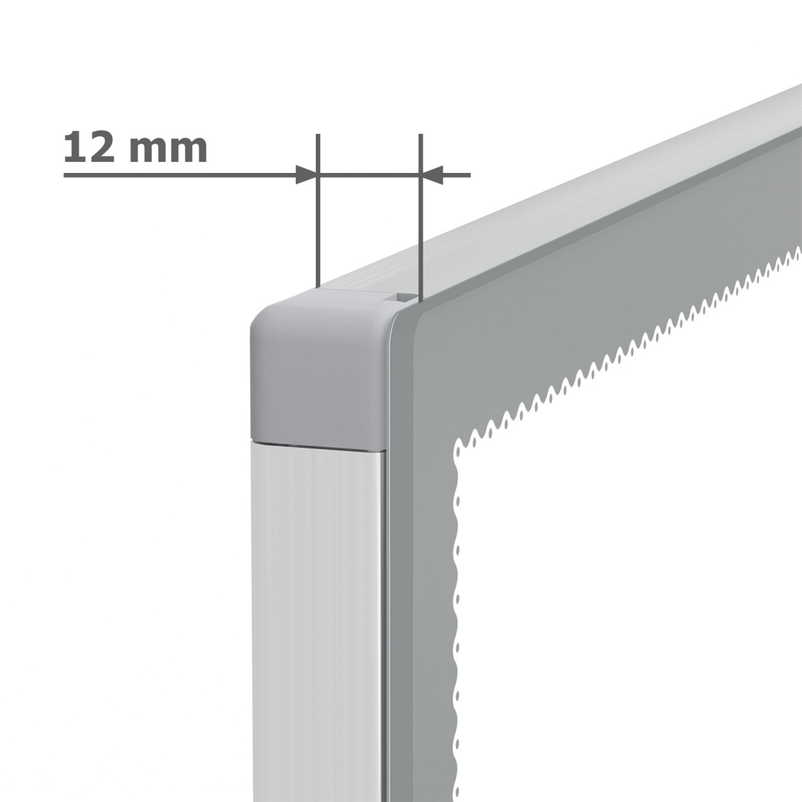 Cadre pour affiche LED, cadre lumineux ultra-fin, profondeur de cadre seulement 12 mm