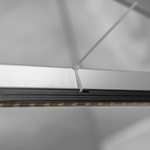 Barres LED - variante de fixation 3: serre-câbles, fixation flexible