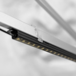 Barres LED - variante de fixation 1 : clips de profilés (profils : 12 x 25 mm & 13 x 26 mm)