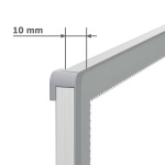 Cadre pour affiche LED, cadre lumineux ultra-fin, profondeur de cadre seulement 10 mm