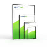 Cadre pour affiche LED, comparaison des tailles