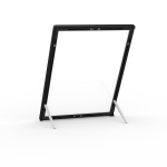 Cadre pour affiche LED, verso avec pieds de support
