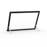 Cadre pour affiche LED, verso avec pieds de support