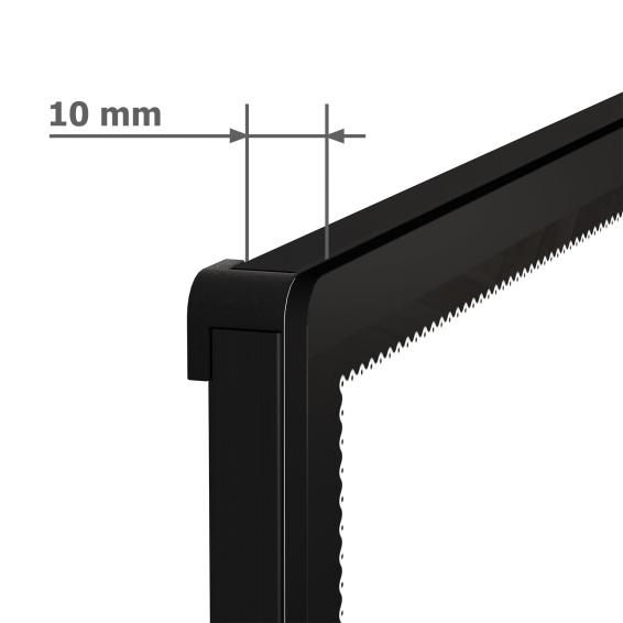 Cadre pour affiche LED, cadre lumineux ultra-fin, profondeur de cadre seulement 10 mm
