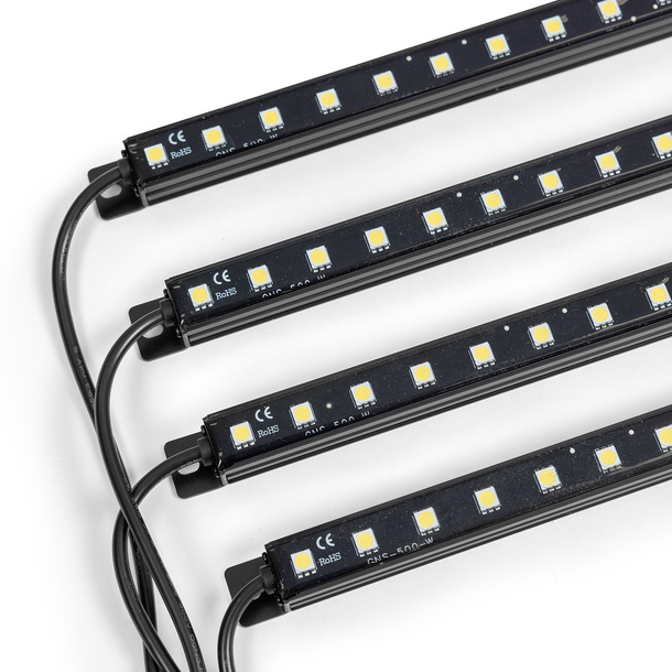 Kit d’éclairage LED universel – éclairage optimal pour tentes pliantes, parasols, stands de marché, gastronomie et promotion