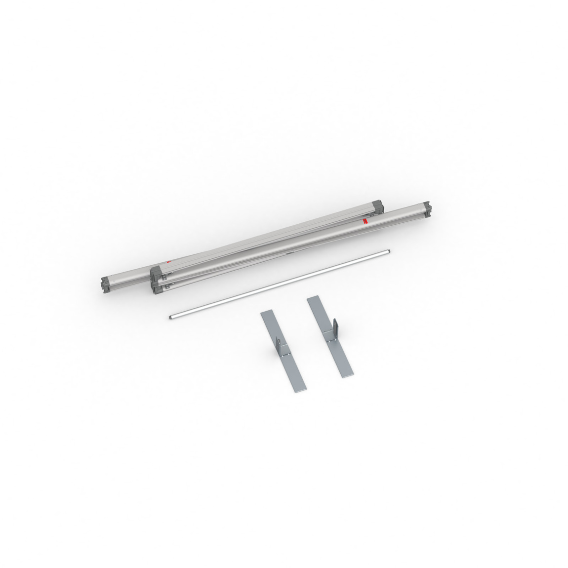 Contenu de la livraison display textile à jonc flex, 100 x 250 cm