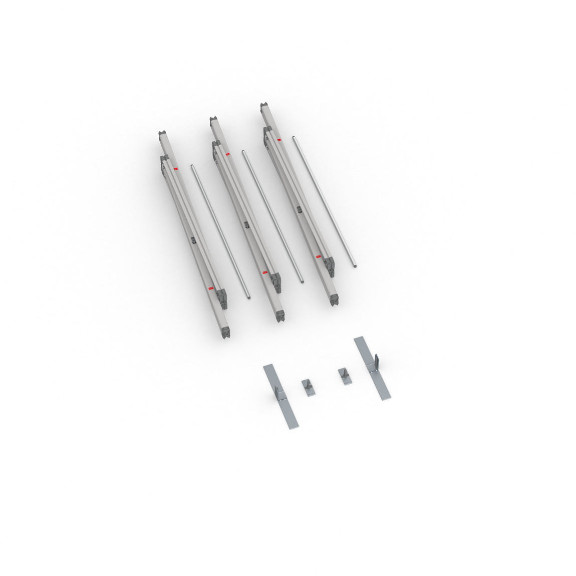 Contenu de la livraison : cadre à jonc flex, 300 x 250 cm