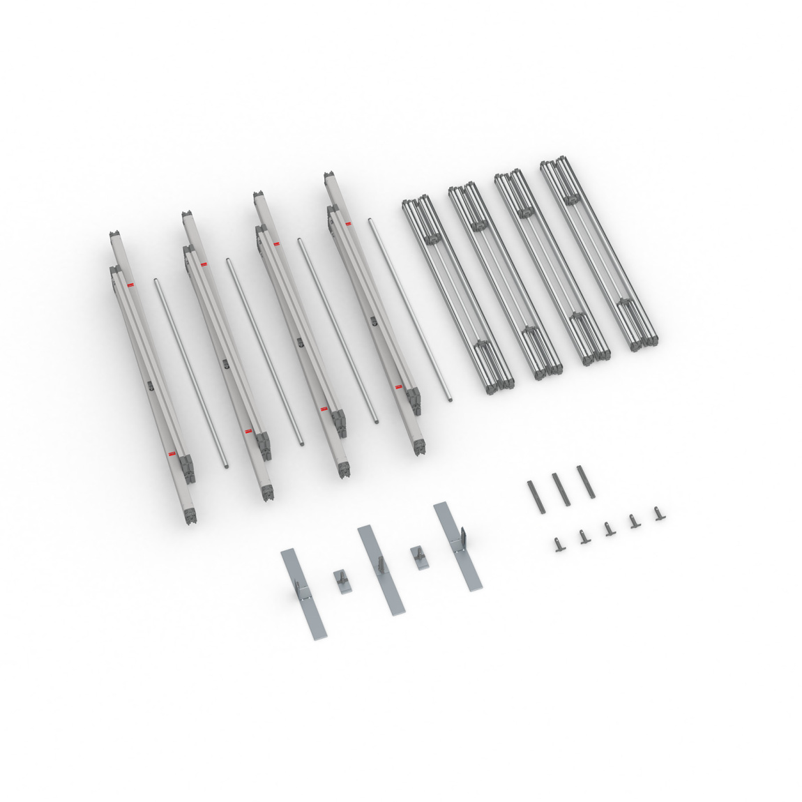 Contenu de la livraison : cadre à jonc flex, 400 x 300 cm