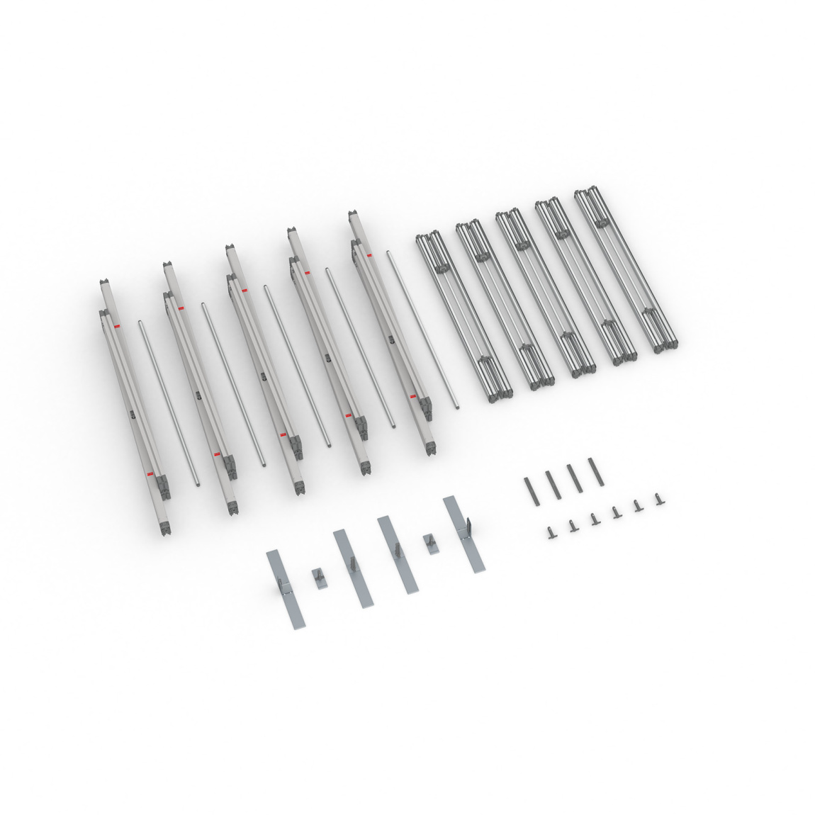 Contenu de la livraison : cadre à jonc flex, 500 x 300 cm