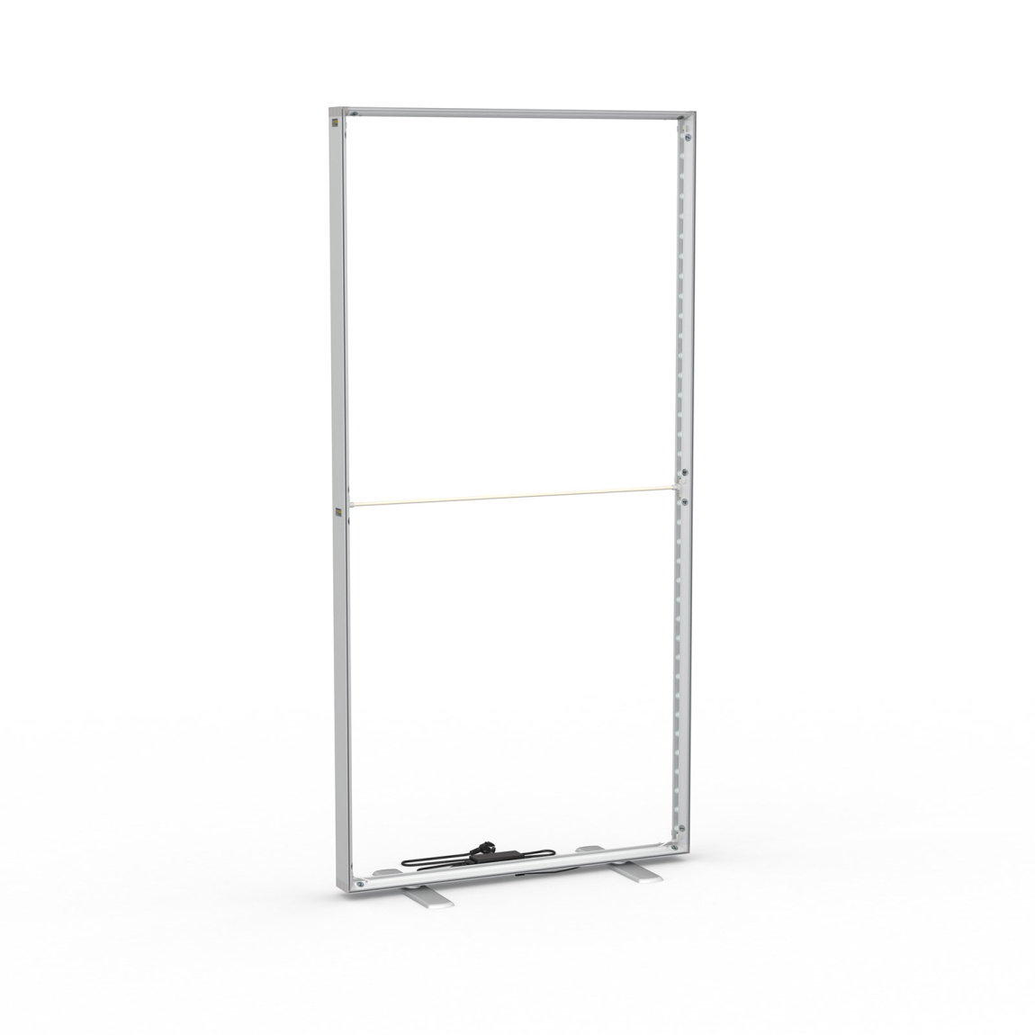 Mur d'exposition Lightbox click, structure seule, sans imprimé