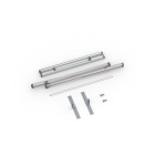 Contenu de la livraison : cadre à jonc flex, 100 x 300 cm