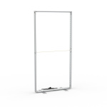 Mur d'exposition Lightbox click, structure seule, sans imprimé