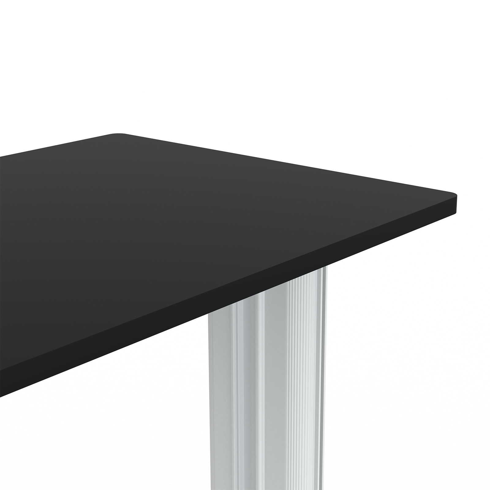 Comptoir d'exposition Lightbox flex Basic, détail : plateau