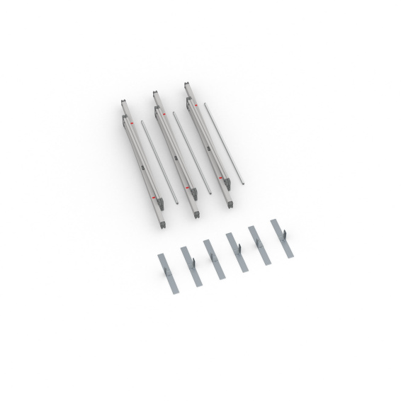 Contenu de la livraison display textile à jonc flex, 300 x 250 cm