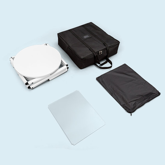 Comptoir de vitrine, contenu de livraison