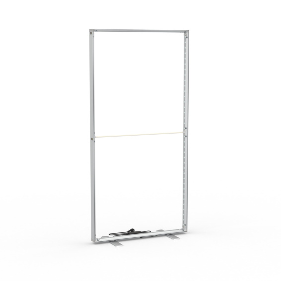 Mur d'exposition Lightbox click, structure seule, sans imprimé