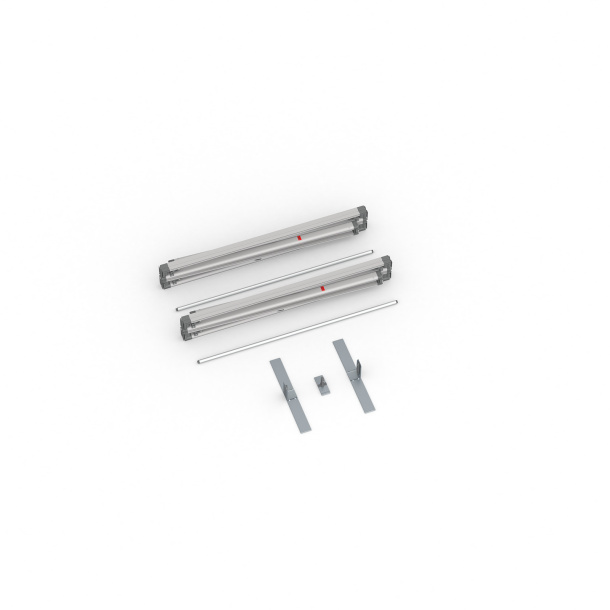 Contenu de la livraison : cadre à jonc flex, 200 x 200 cm