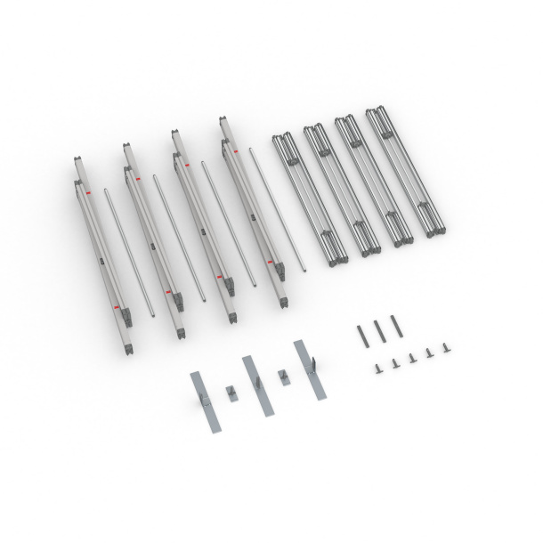 Contenu de la livraison : cadre à jonc flex, 400 x 300 cm