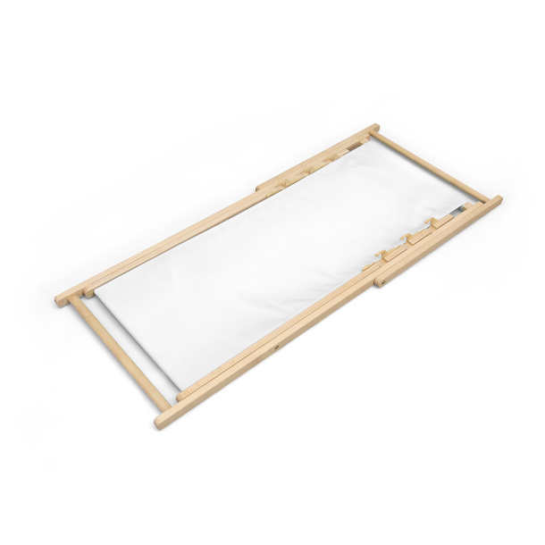 Chaise chilienne avec visuel personnalisé, repliée à plat