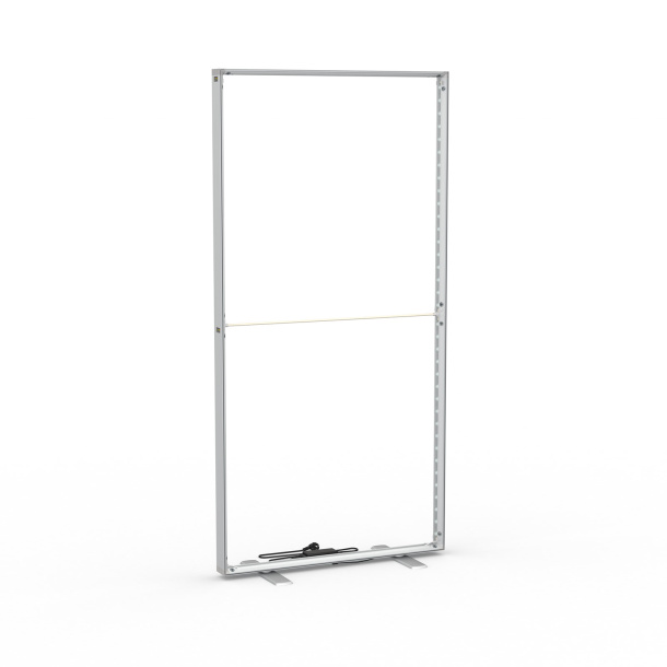 Mur d'exposition Lightbox click, structure seule, sans imprimé