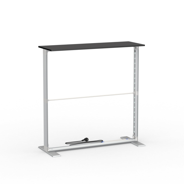 Comptoir d'exposition Lightbox pliable, structure sans revêtement