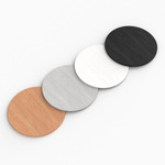 Comptoir de promotion léger, colonne: disponible avec plateau supérieur et inférieur en 4 coloris