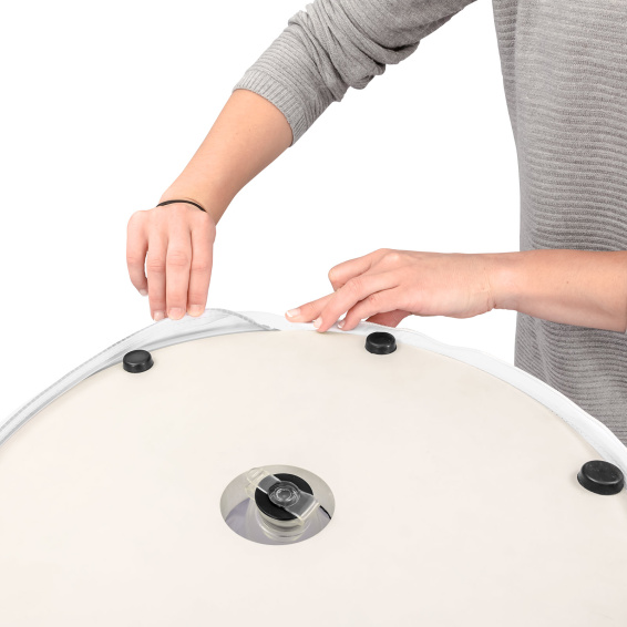 Comptoir publicitaire Air Basic, changement de visuel