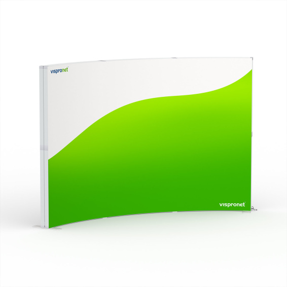 Impression de rechange Lightbox flex – façade incurvé