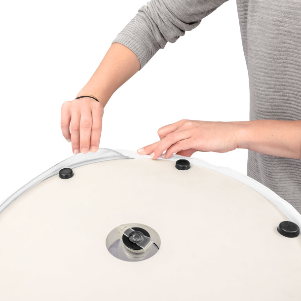 Comptoir publicitaire Air Basic, changement de visuel