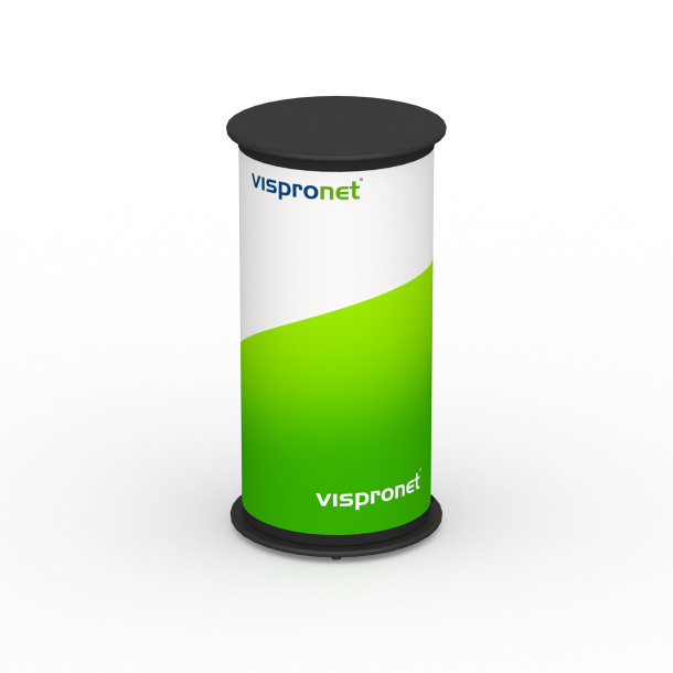 Comptoir publicitaire Air Select, ø 50 cm, hauteur 95 cm