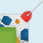 Banderole Mesh avec œillets de fixation rapide Mini et cordon