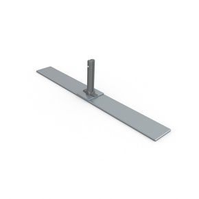 Pied central pour cadre à jonc flex