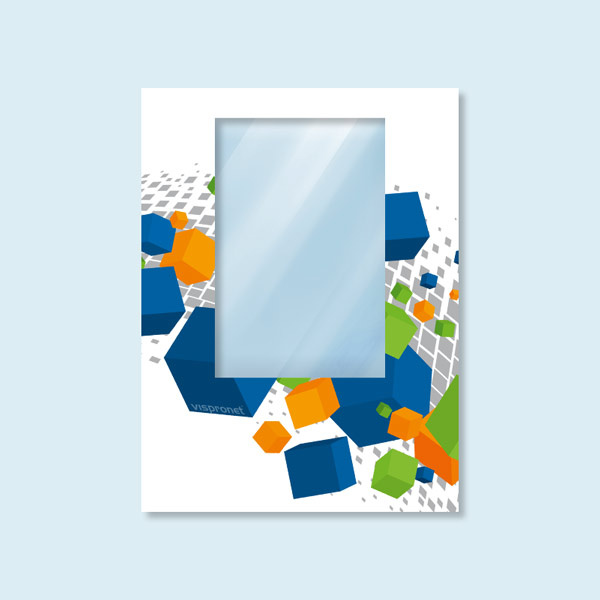 Cloison avec fenêtre, en largeurs de 1,5 m ou 2 m