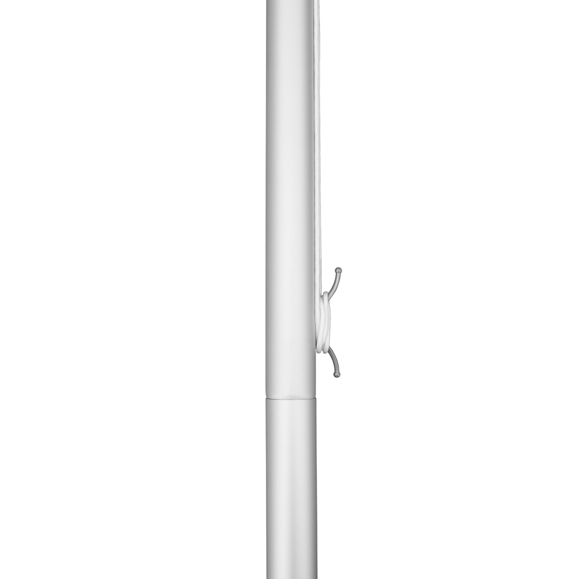 Mât de drapeau mobile Economy, taquet