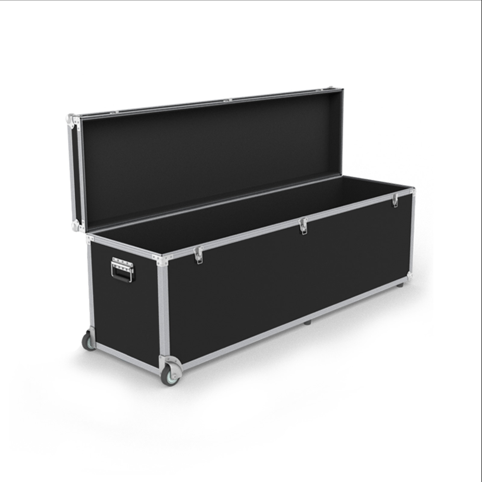 Trolleybox 168/56 : couvercle relevable, intérieur et bords rembourrés