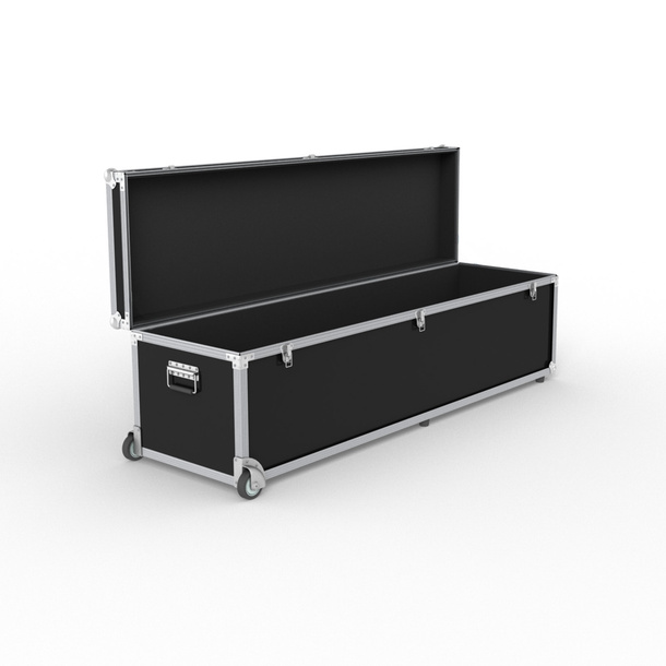 Trolley Box 168/46 : couvercle sécurisé en position ouverte