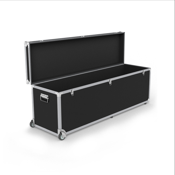 Trolleybox 168/56 : couvercle relevable, intérieur et bords rembourrés