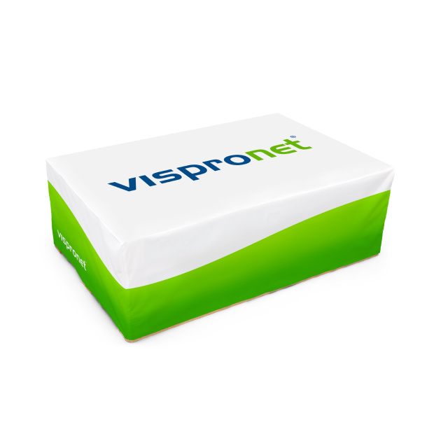 Housse de palettes en textile, couvre jusqu'à 3 palettes