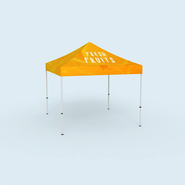 Pavillon pliable Select: impression numérique possible sur toute la surface