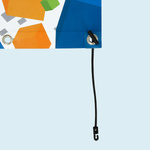 Fixation possible avec sandow olive et crochet 300 mm