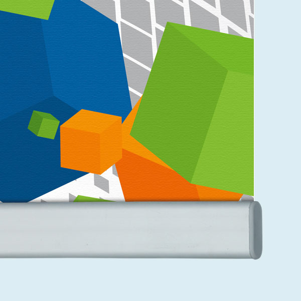 Banderole bâche PVC avec profilé d'aluminium 17 x 44 mm