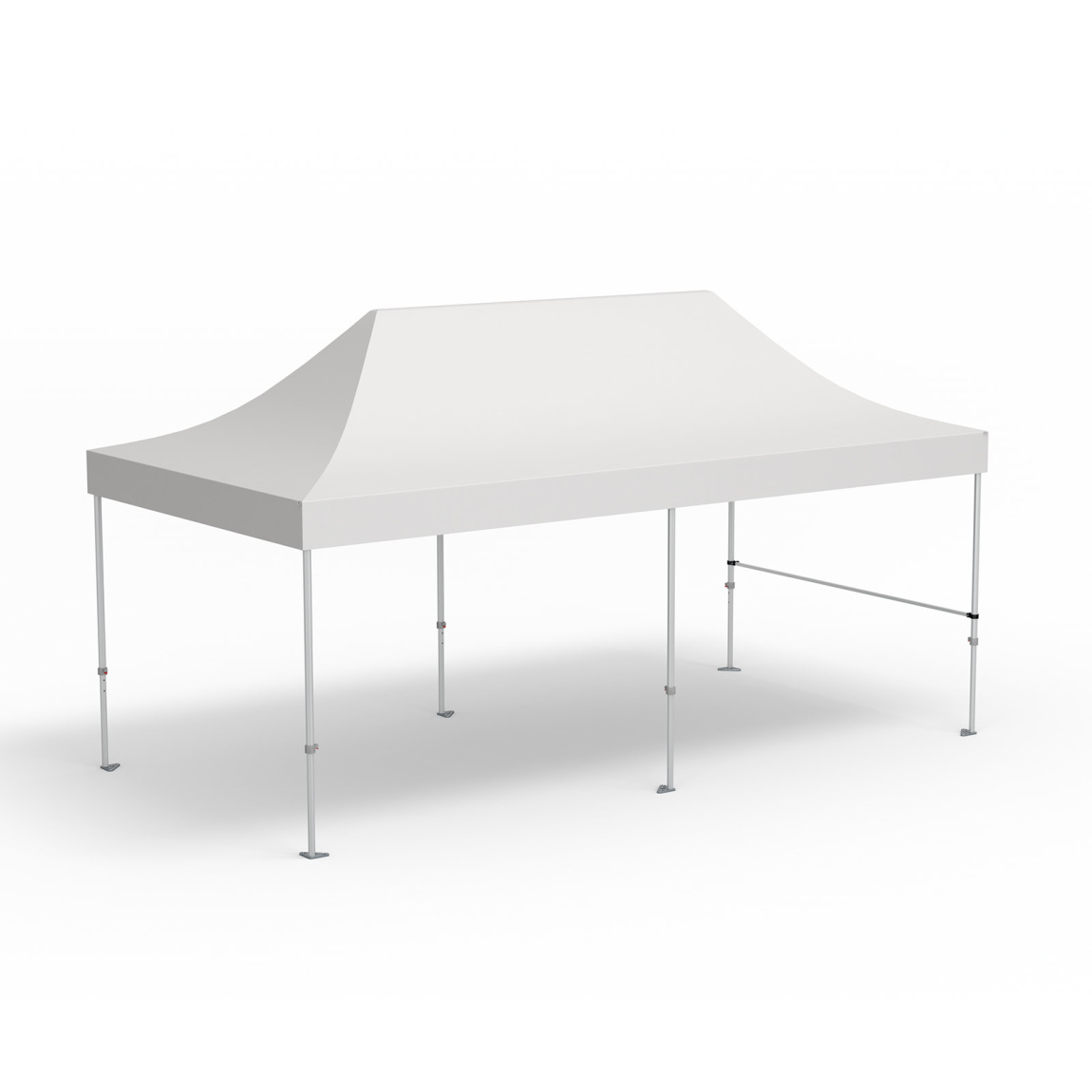 Barre transversale longueur 4 m, avec 2 supports de barre transversale